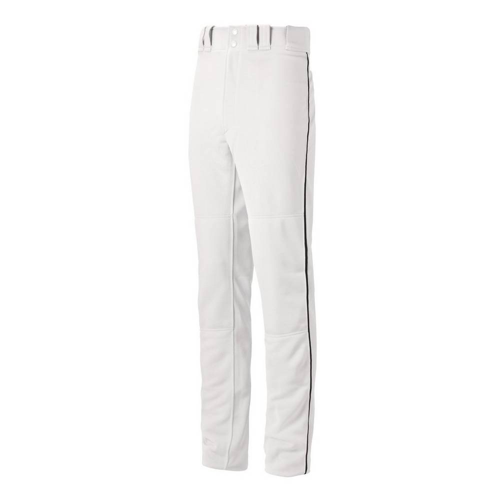 Pantalones Mizuno Beisbol Premier Pro Piped G2 Para Hombre Blancos/Negros 4756829-LC